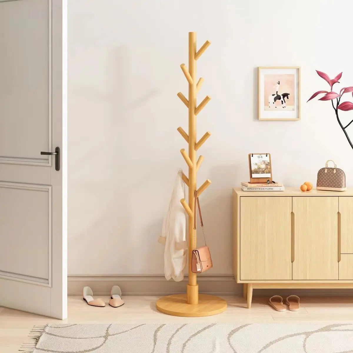 Porte Manteau Sur Pied - Chênaie