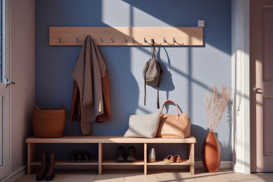 Comment optimiser une petite entrée avec un porte-manteau