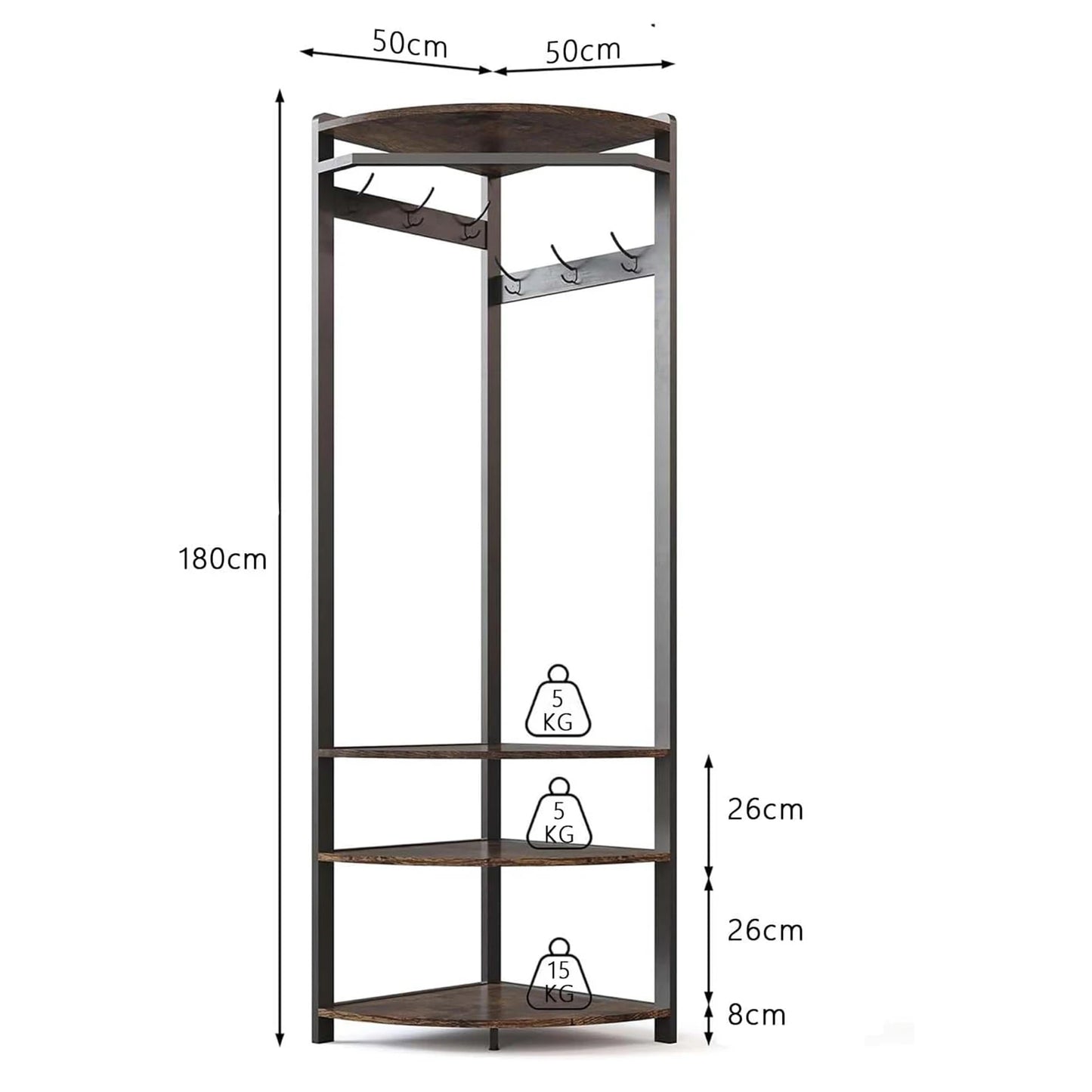 Meuble Porte Manteau - Silvara