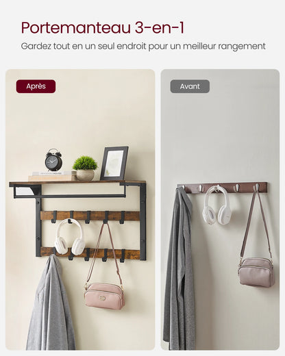 Porte Manteau Mural - Arco